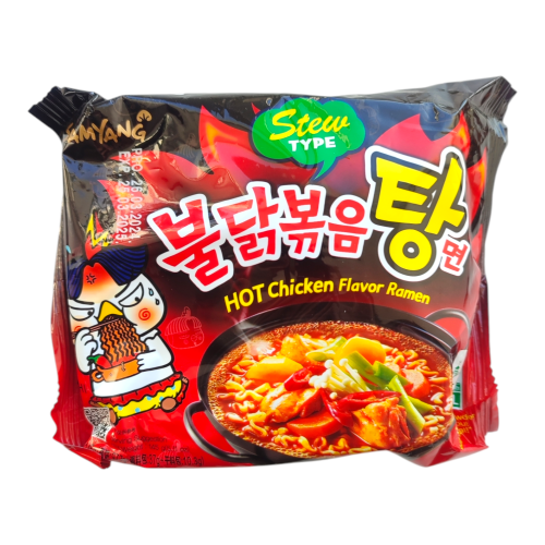 Гостра корейська локшина Samyang Buldak Hot Chicken Ramen Stew type