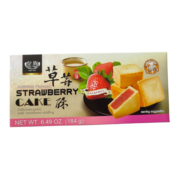 Royal Family Strawberry Cake