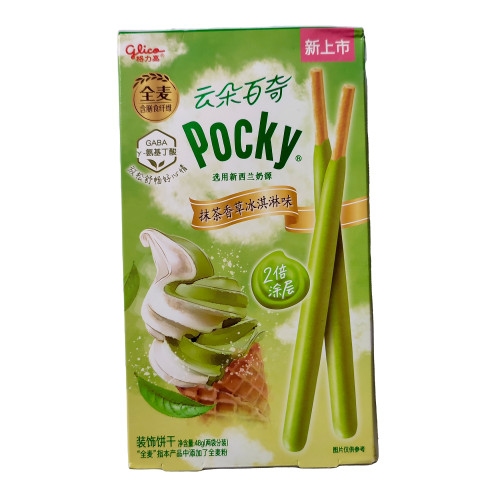 Японські палички Покі матча-морозиво Relax Pocky Matcha Ice Cream