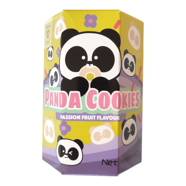 Японське печиво Tokimeki Panda Chocolate Cookies - Маракуйя 