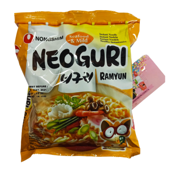 Neoguri Seafood Ramyun - рамён с морепродуктами