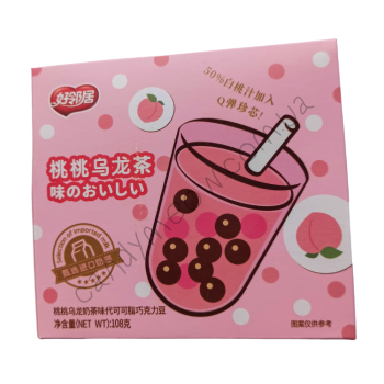 Hollygee Peach Oolong Bubble Tea Candy