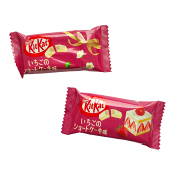 Японський батончик KitKat mini - Полуничне Тістечко