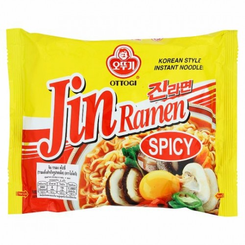 Корейська локшина Ottogi Jin Ramen Spicy