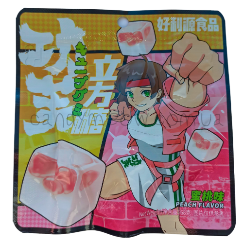Hollysource Cube - Peach flavor Jelly 