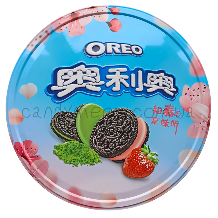 Подарочная коробка Oreo - клубника-матча