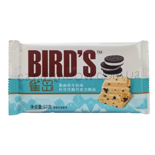 Bird's Island Coockies&Cream Chocolate 