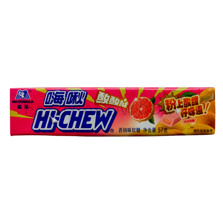 Morinaga Hi-Chew Super Sour Grapefruit