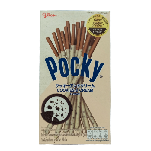 Pocky Cookies and Cream