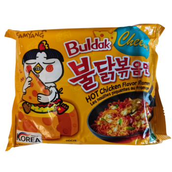 Samyang Buldak Cheese - острый рамен со вкусом курицы и сыра