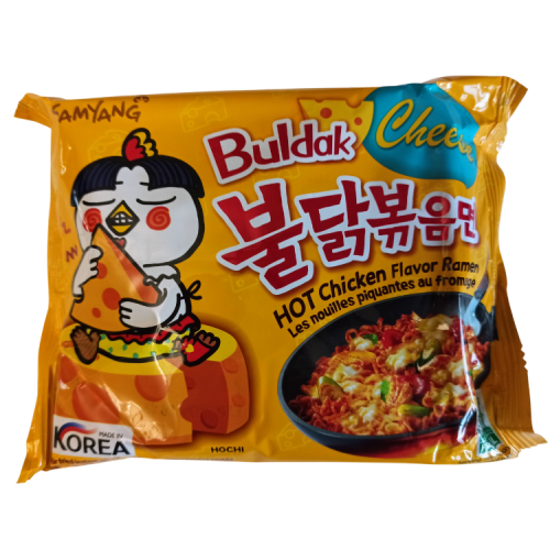 Samyang Buldak Cheese - острый рамен со вкусом курицы и сыра