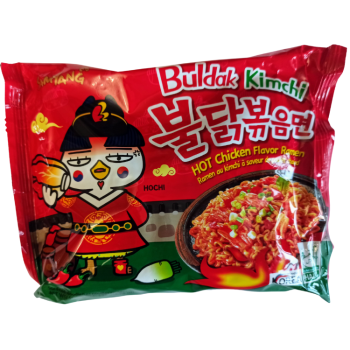 Samyang Buldak Кимчи - острый рамен со вкусом курицы и кимчи