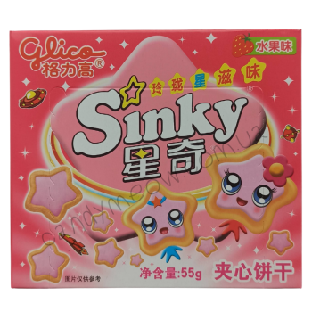Glico Sinky пече - Полуниця