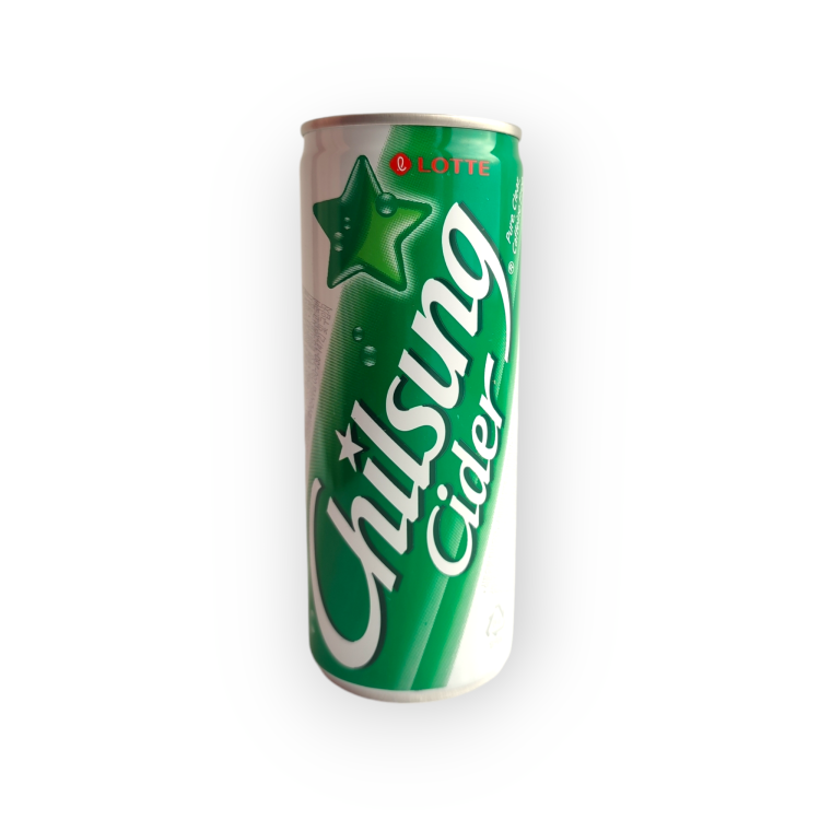 Корейський безалкогольний напій Chilsung Cider