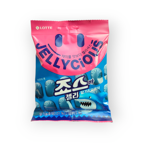 Корейські цукерки Lotte Jellycious - Акула