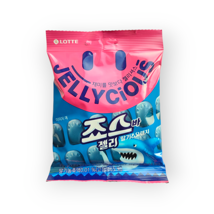 Корейські цукерки Lotte Jellycious - Акула
