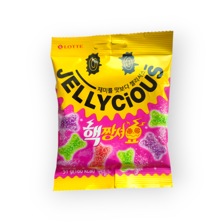 Корейські цукерки Lotte Jellycious - Sour Jelly
