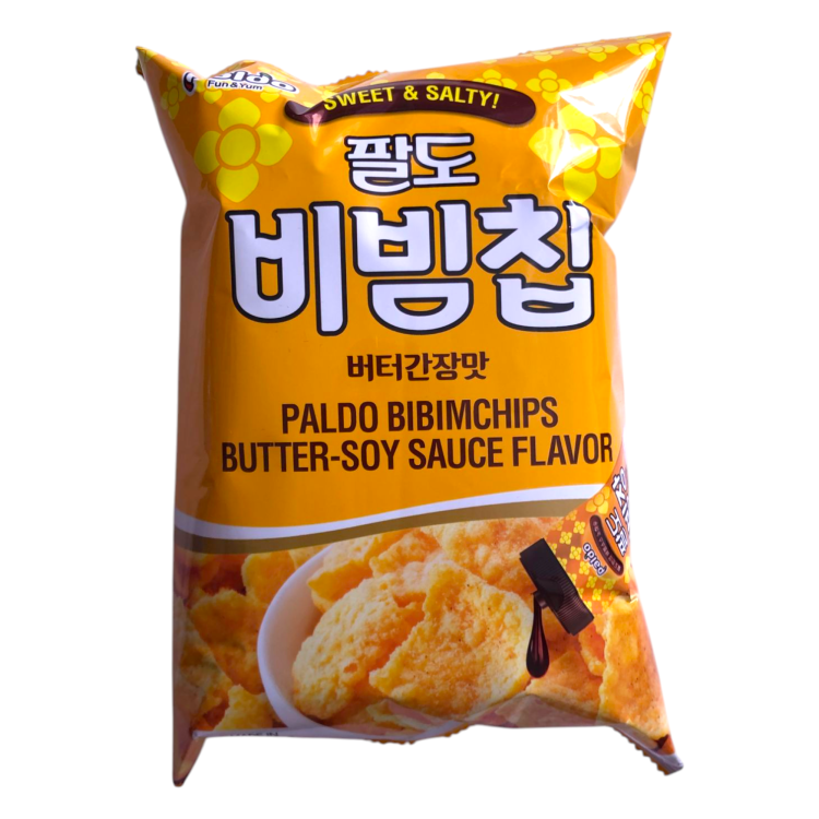 Корейські чіпси Paldo Bibimchips - Butter-Soy Sauce 