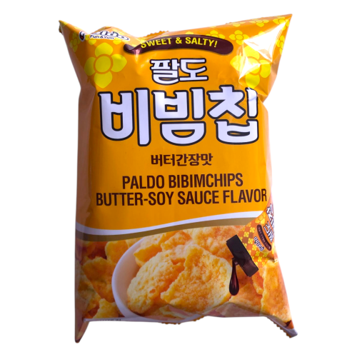 Корейські чіпси Paldo Bibimchips - Butter-Soy Sauce 
