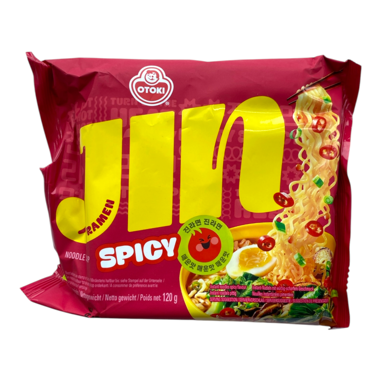 Гострий корейський рамен Otoki Jin Ramen Spicy (Суп-локшина)