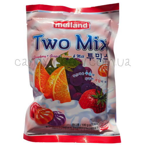 Melland Two Mix - Milk&Fruit Hard Candy