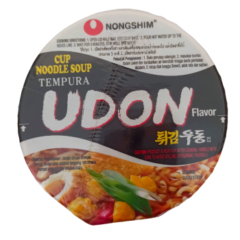 Nongshim Cup Noodle Tempura Udon