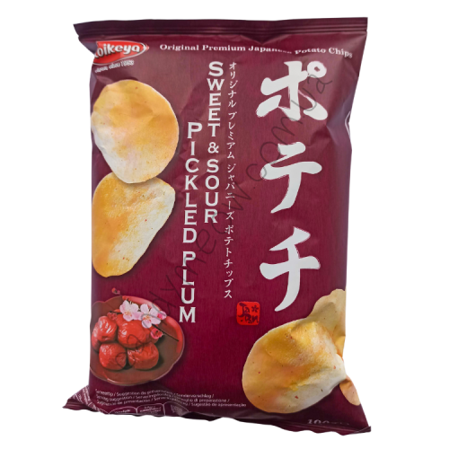 Япронські чипси зі сливою Koikeya Pickled Plum (Umeboshi) Chips