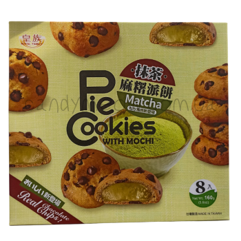 Pie Cookies with Mochi - Matcha