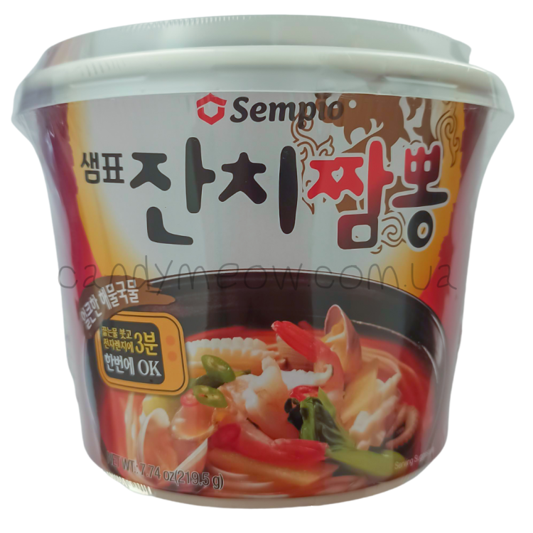 Sempio - Суп з Локшиною і Морепродуктами