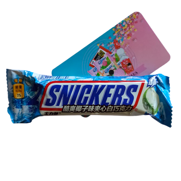 Snickers frosty coconut