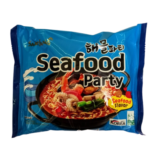 Корейський рамер Seafood Party Samyang - рамен з морепродуктами