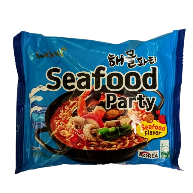 Seafood Party Samyang - рамён с морепродуктами