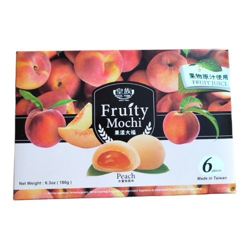 Азійські тістечка мочі Royal Family Fruity Mochi - Персик