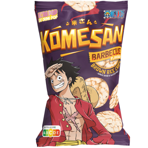Komesan - Rice Chips BBQ - One Piece