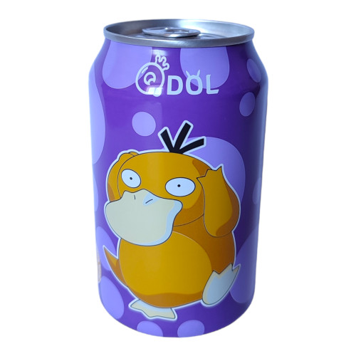Газований напій QDol Pokemon - Psyduck Виноград