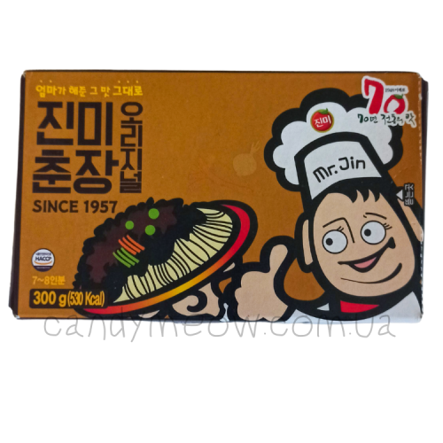 Mr. Jin Black Bean Paste - паста из черный бобов