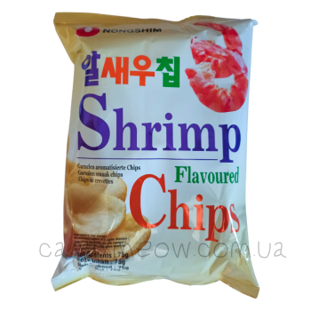 Nongshim Shrimp Flavoured Chips