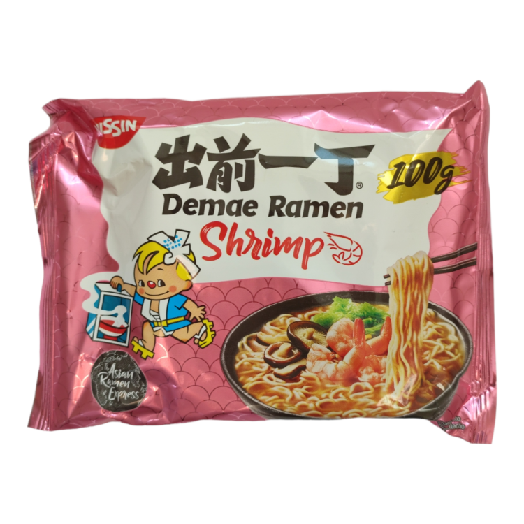 Nissin Demae Ramen Shrimp Noodles