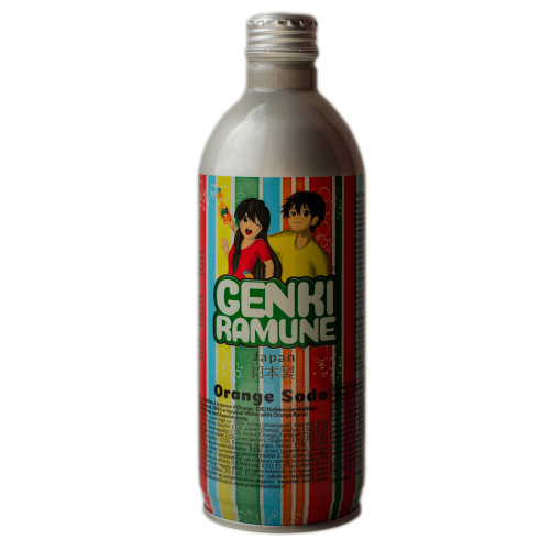 Genki Ramune Soda - Orange (500 мл)