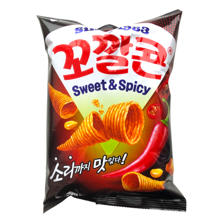 Корейські снеки Lotte Kokkalcone Sweet & Spicy 