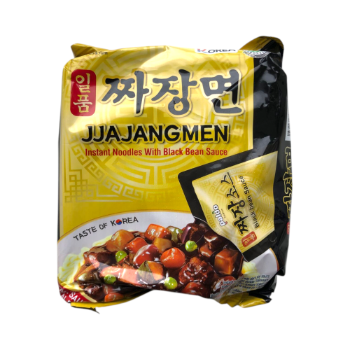 Корейский рамен Jjajangmen Paldo - рамен з соусом з чорних бобів