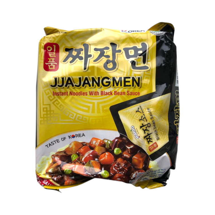 Jjajangmen Paldo - рамен з соусом з чорних бобів