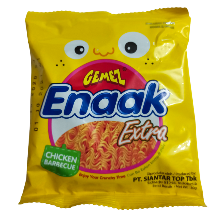 Gemez Enaak Noodle Snack Chicken Barbecue