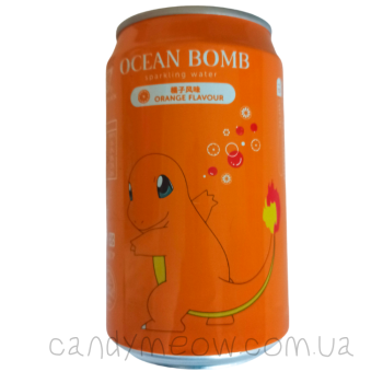 Ocean Bomb Sparkling Water - Orange (Pokémon Drinks)