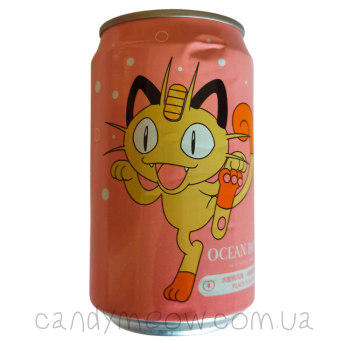 Ocean Bomb Sparkling Water - Peach (Pokémon Drinks)