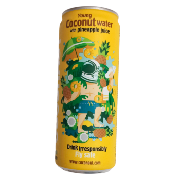 Coconaut. Coconut water with pineapple juice