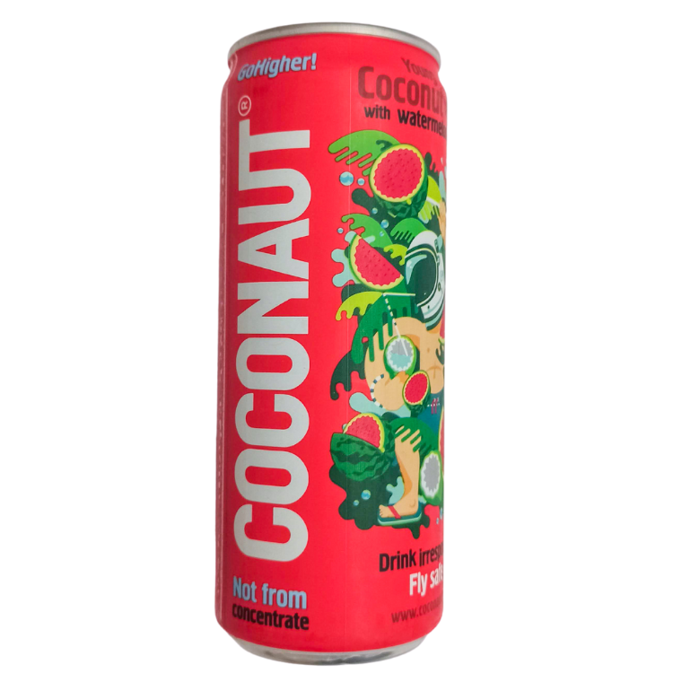 Coconaut. Coconut water with watermelon juice
