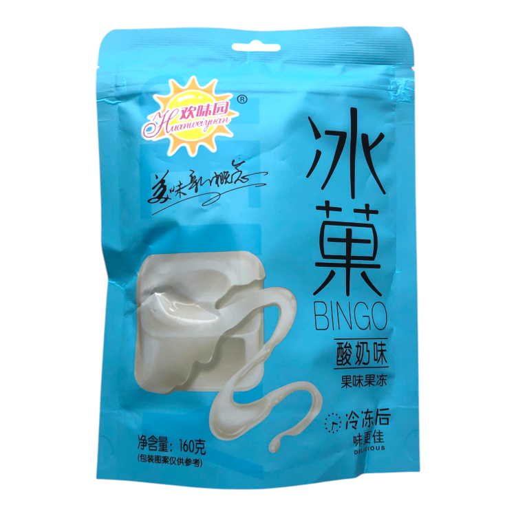 Желе-Десерт Huanmexiyuan "Bingo Ice Fruit"зі Смаком Йогурту 