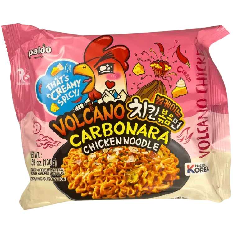 Samyang Carbonara - гостра локшина з куркою в соусі карбонара