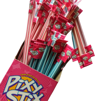 Веселые соломинки Pixy Stix